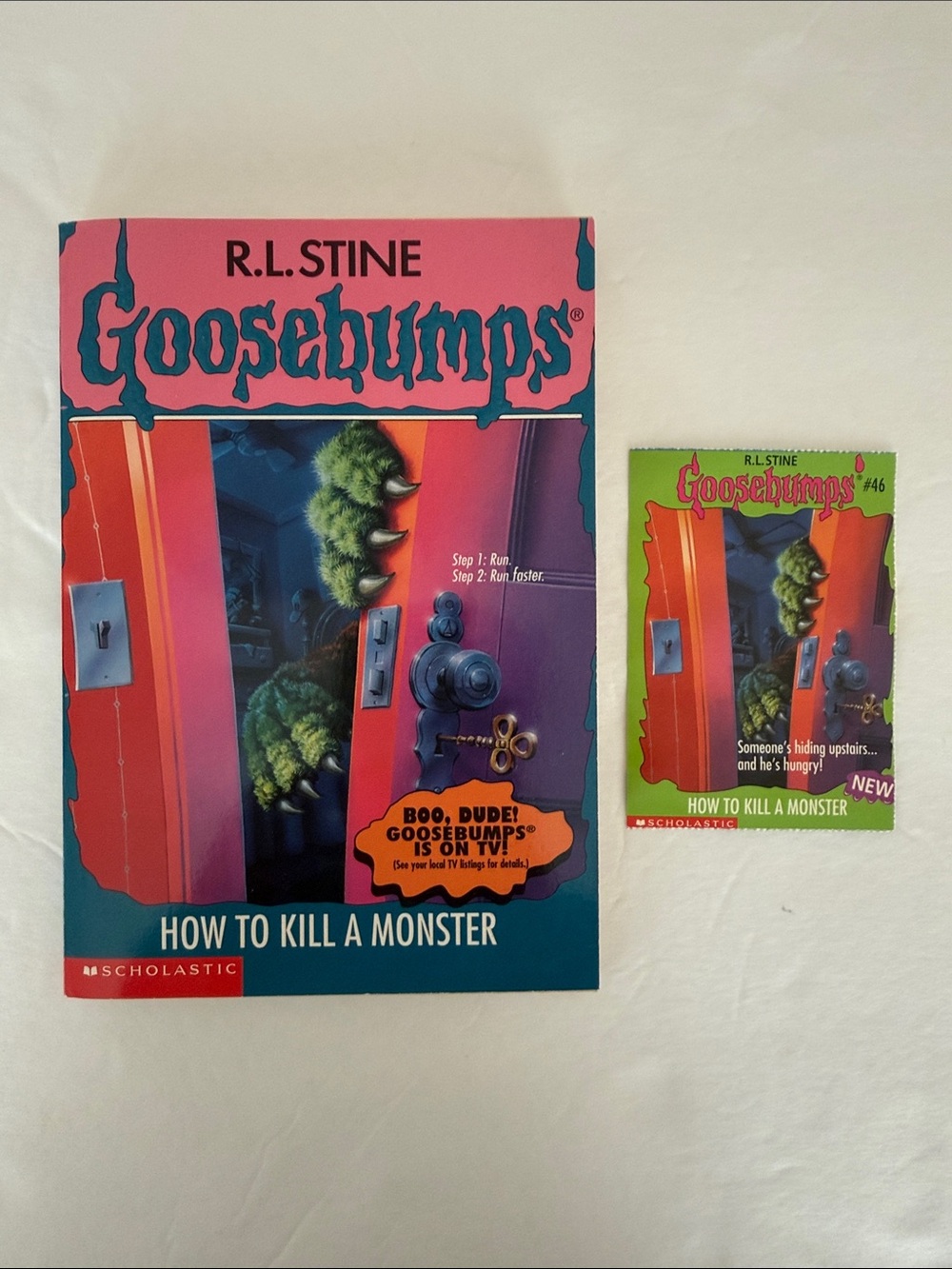 Goosebumps How to Kill a Monster with Trading Card 1996